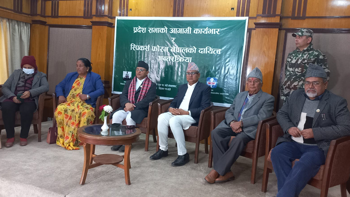 जनप्रतिनिधिको भूमिकालाई प्रभावकारी बनाइनुपर्छ : अध्यक्ष तिमिल्सिना